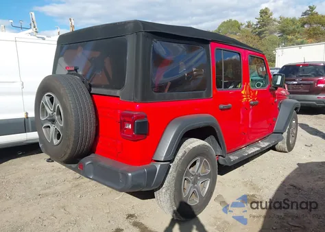 2023 Jeep Wrangler 4-Door Sport S 4X4 from USA, damaged, VIN 1C4HJXDN2PW576601